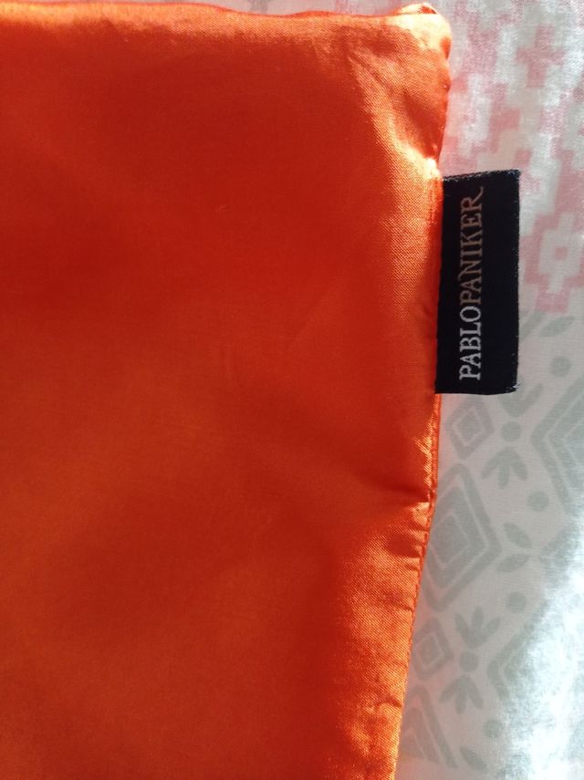 Fundas cojin naranjas