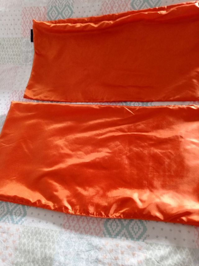 Fundas cojin naranjas