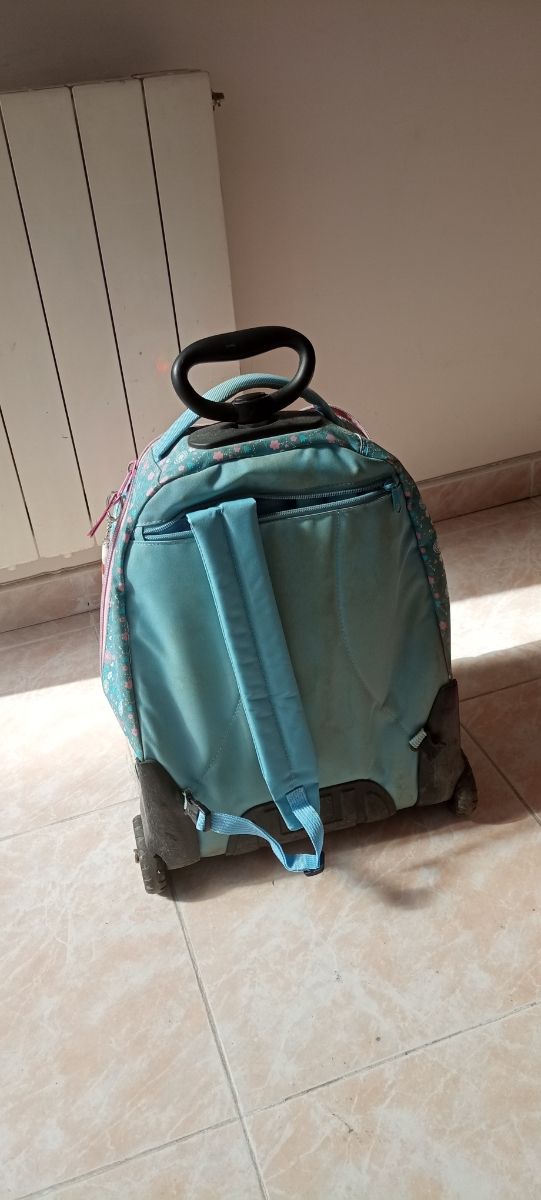Mochila con ruedas niña