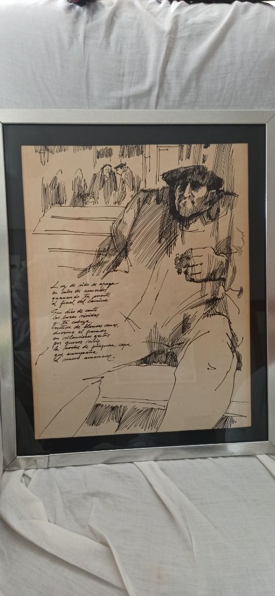 IÑAKI CRUCETA Litografía firmada