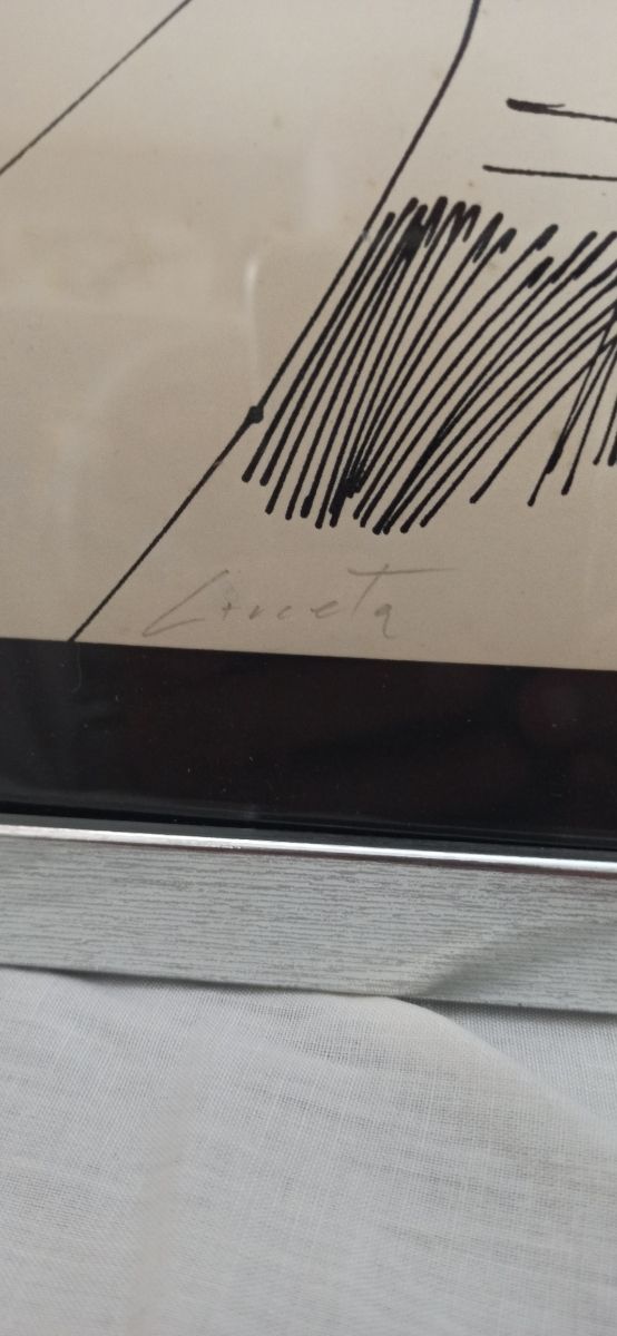 IÑAKI CRUCETA Litografía firmada