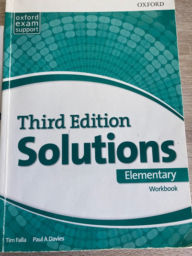 Solutions elementary workbook