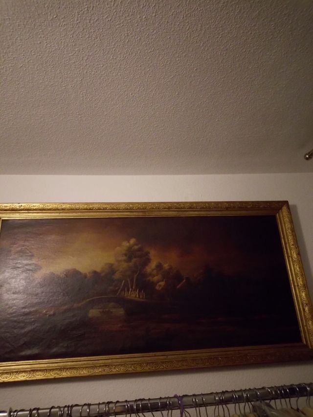 OLEO SOBRE LIENZO REMBRANDT