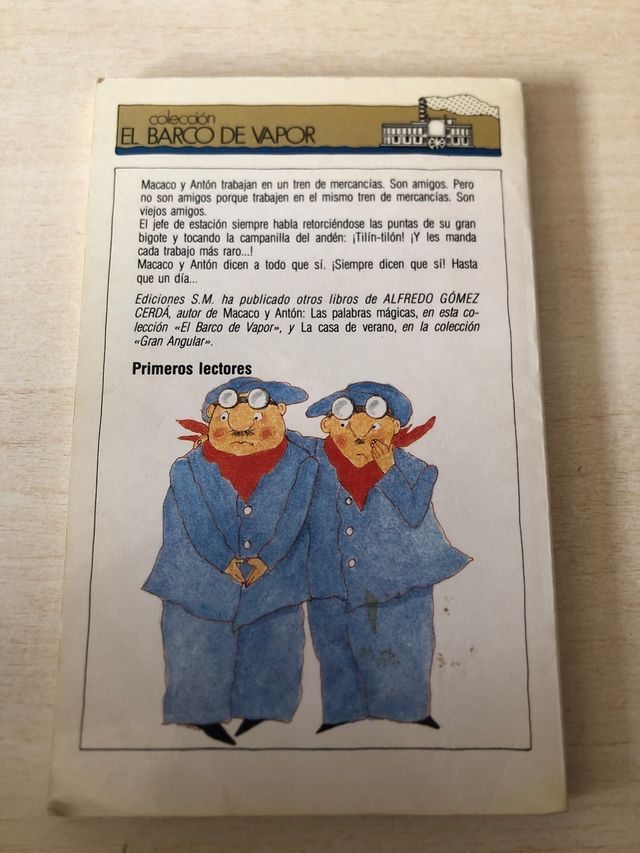 Libro Macaco y Antón