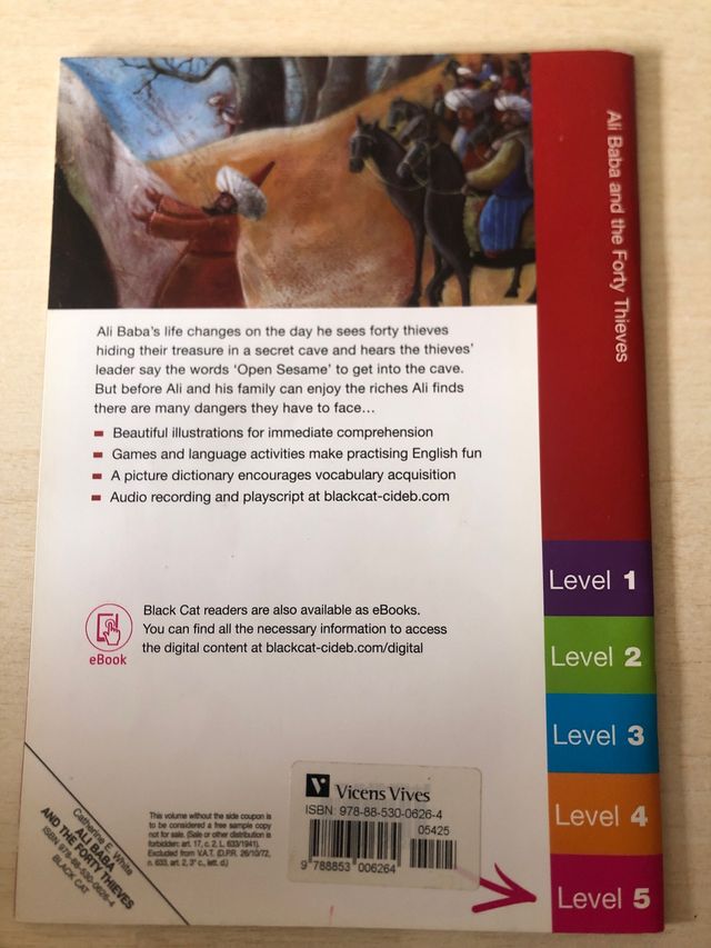 Libro Ali Baba and the Forty Thieves