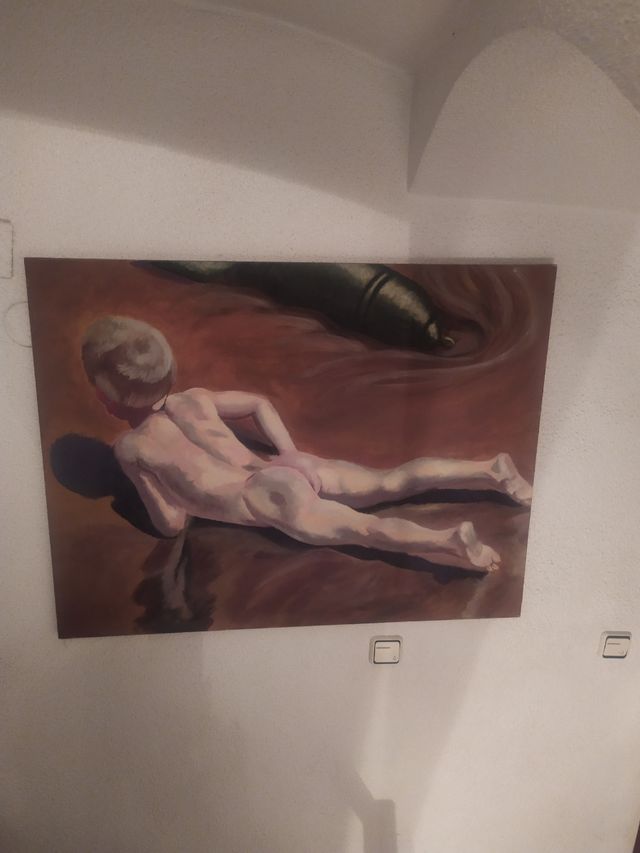 LIENZO pintado a mano