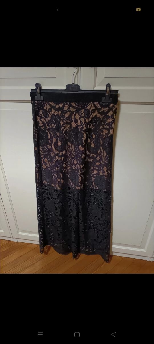 gonna in pizzo lunga Tezenis nuova