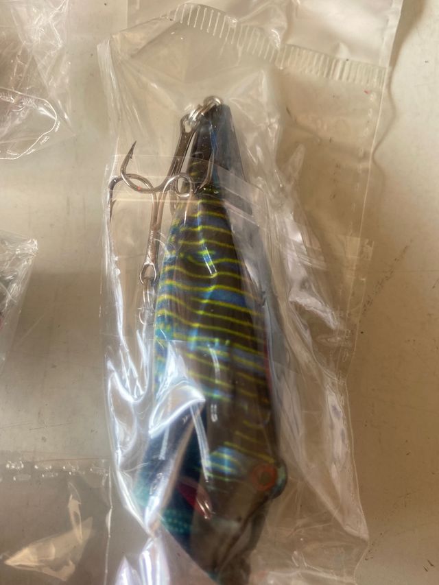 5 esche da pesca Nuovo