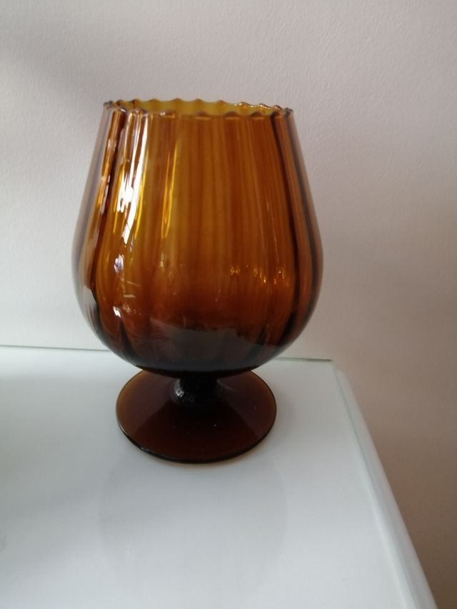 Copa GRANDE cristal ambar