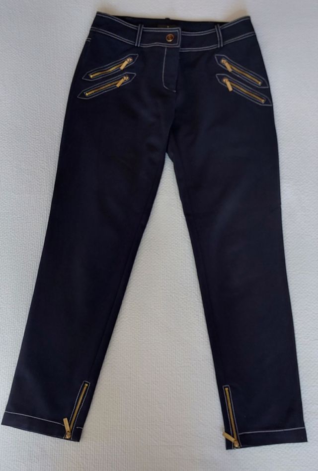 PANTALÓN AZUL MARINO MUJER ROBERTO VERINO