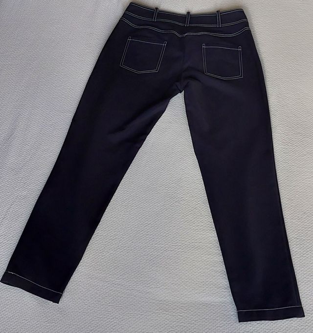 PANTALÓN AZUL MARINO MUJER ROBERTO VERINO