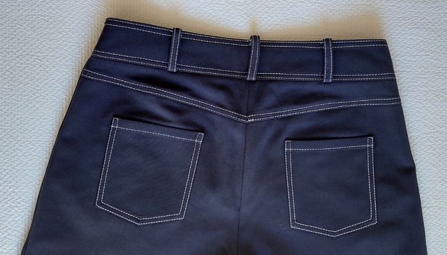 PANTALÓN AZUL MARINO MUJER ROBERTO VERINO