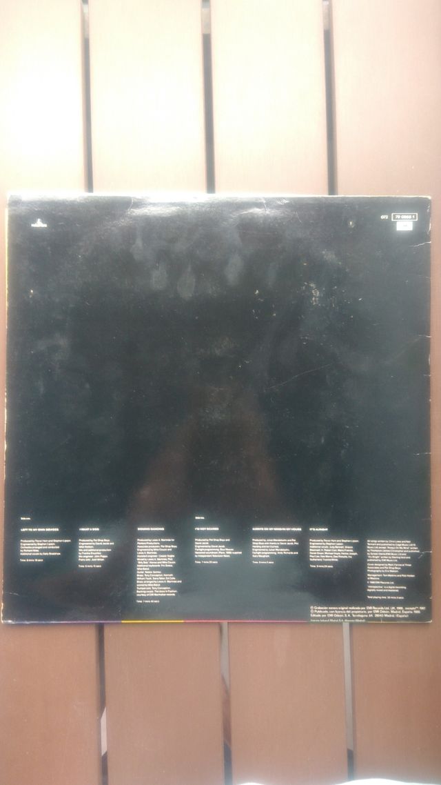 PET SHOP BOYS disco de Vinilo