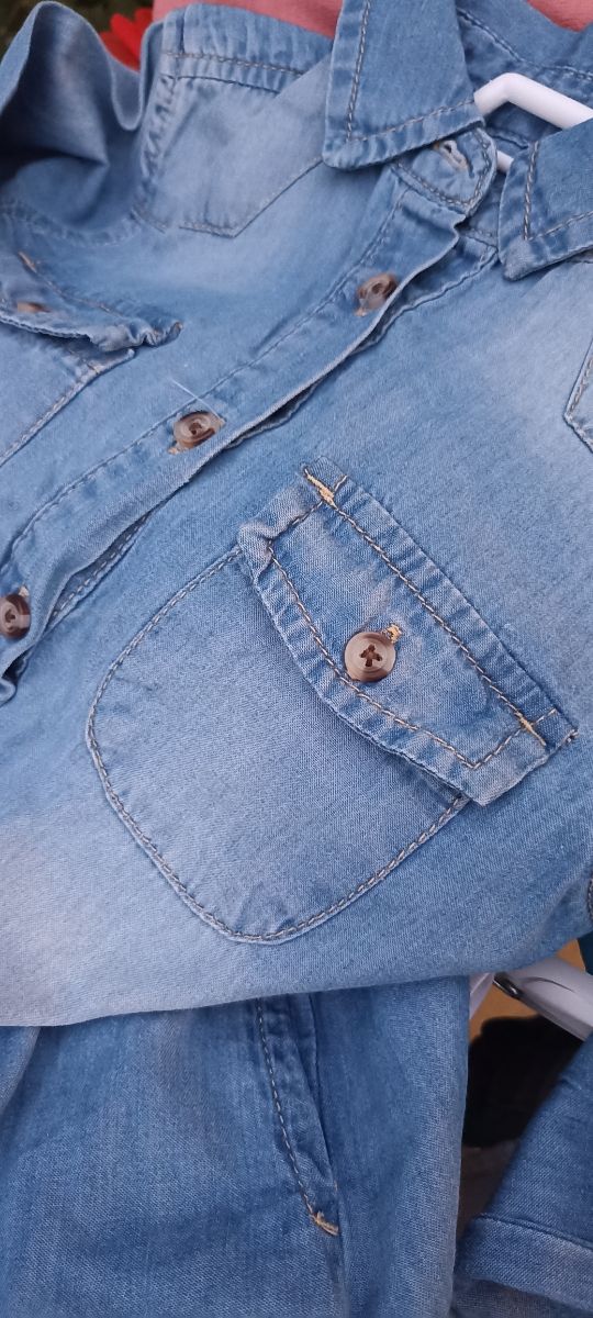 vestido vaquero niña