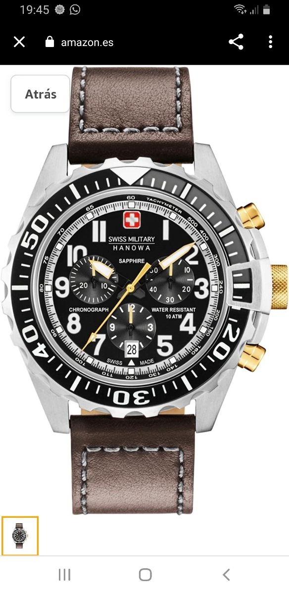Reloj SWISS MILITARY HANOWA