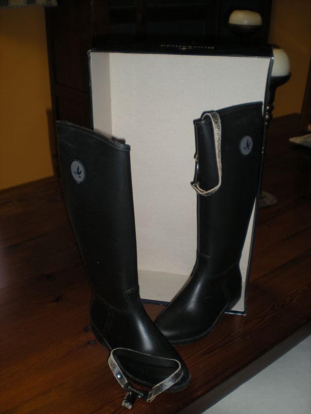 Stivale cavallerizzo Brooksfield n. 37 nero