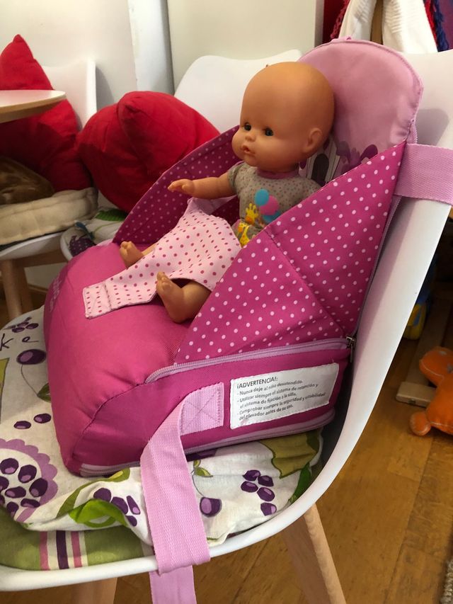 Trona, alzador de viaje plegable, Asalvo