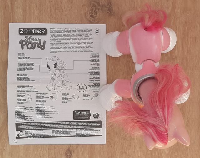 Muñeco Zoomer Pony Interactivo