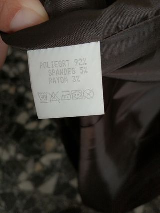 Traje mujer