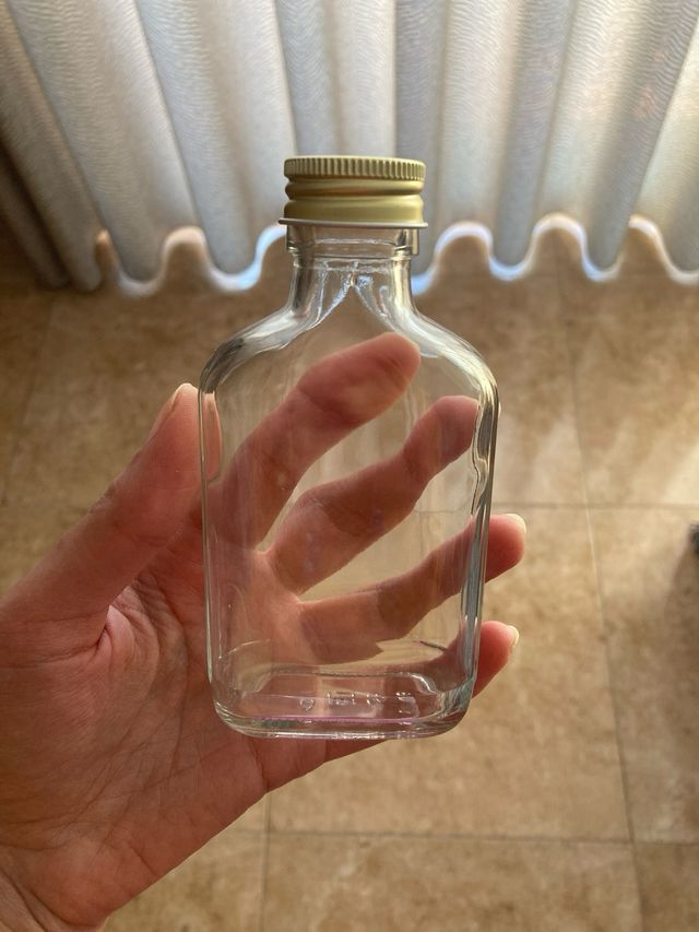 15 botellas de cristal 100ml