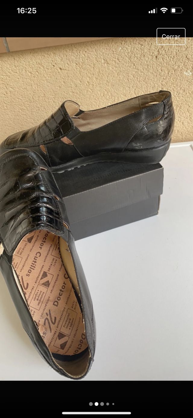 ZAPATOS DOCTOR CUTILLAS PIES DELICADOS