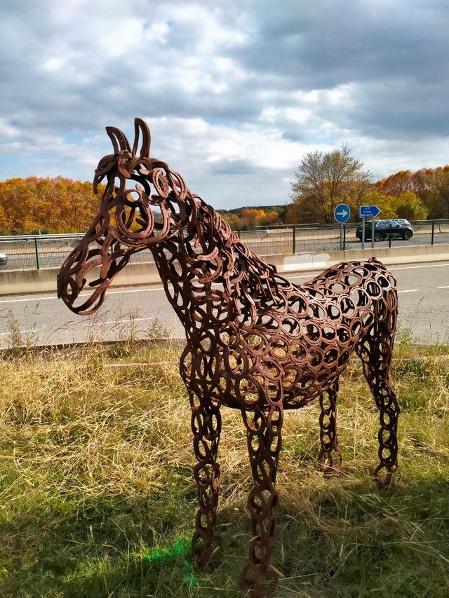 Caballo escultura