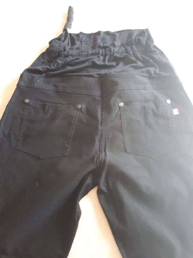 Pantalón negro premamá t L