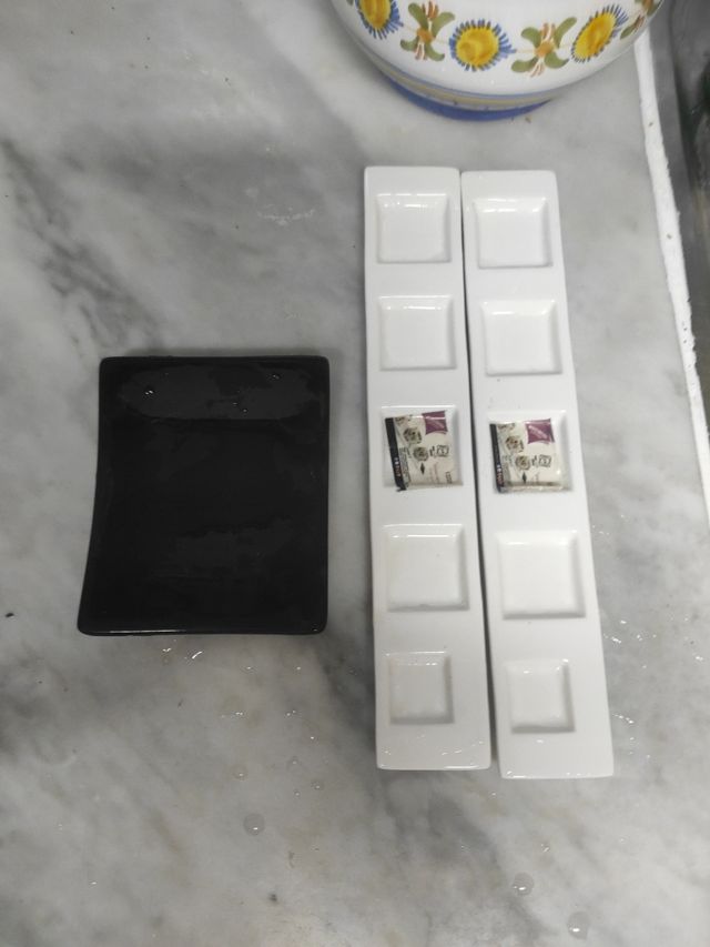 conjunto bandejas sushi