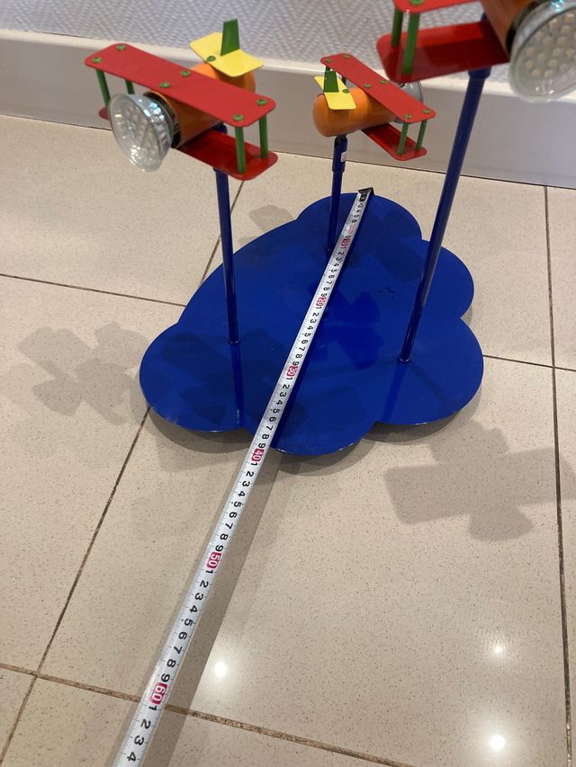 Lámpara habitación niños con aviones