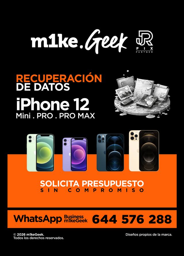 Recuperación de Datos iPhone o Android