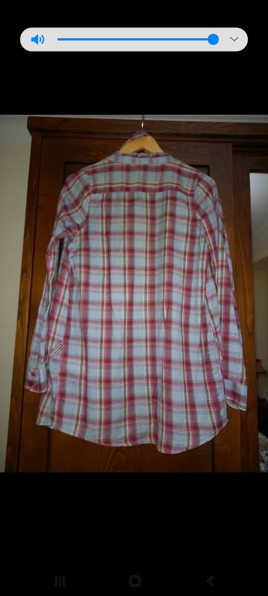 Camisas cuadros con cinturón