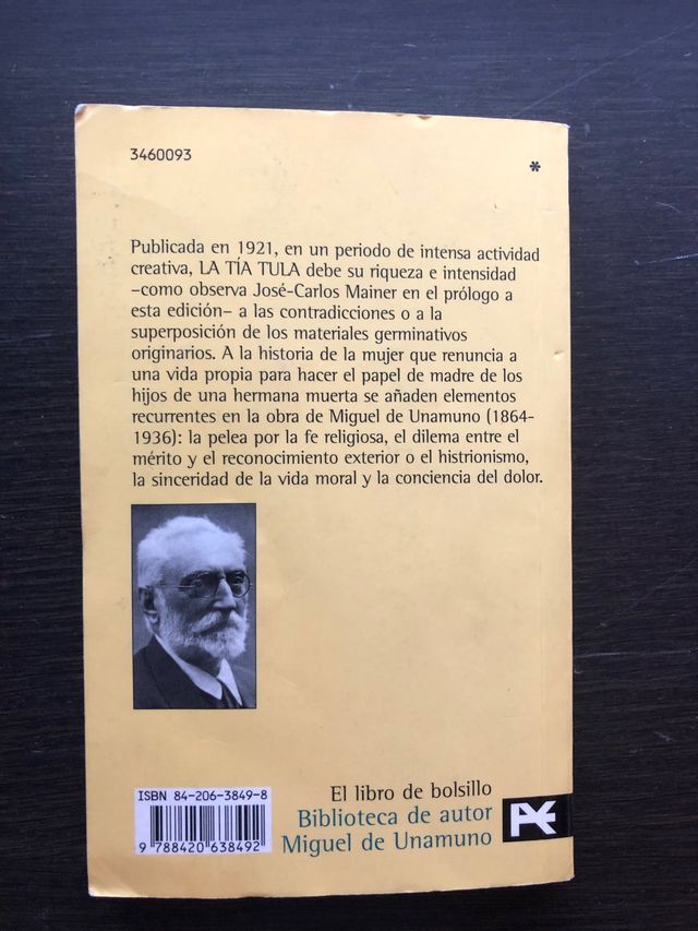 La tía Tula - Unamuno