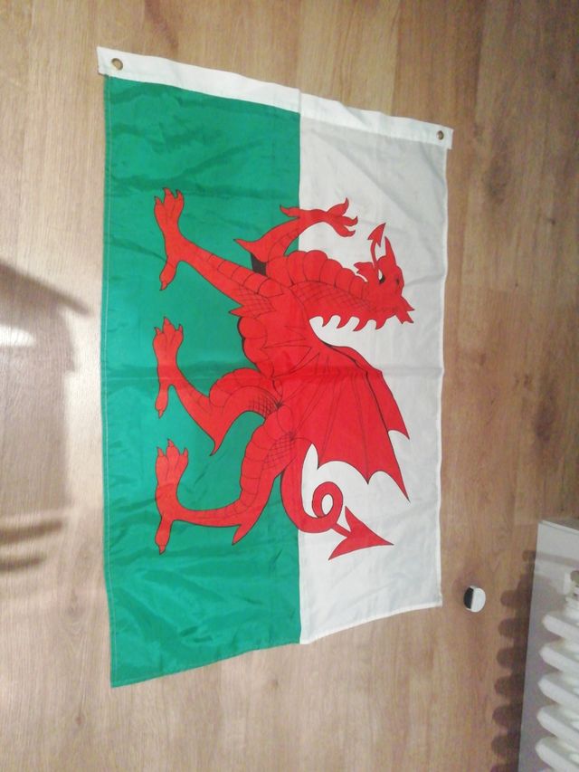 bandera de Gales, Welsh flag