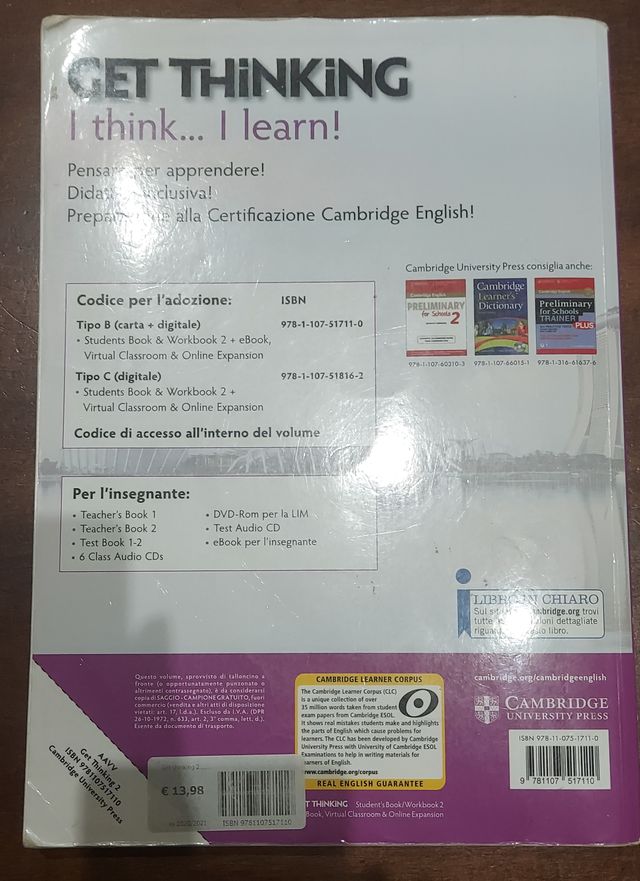 Get thinking 2 - Cambridge