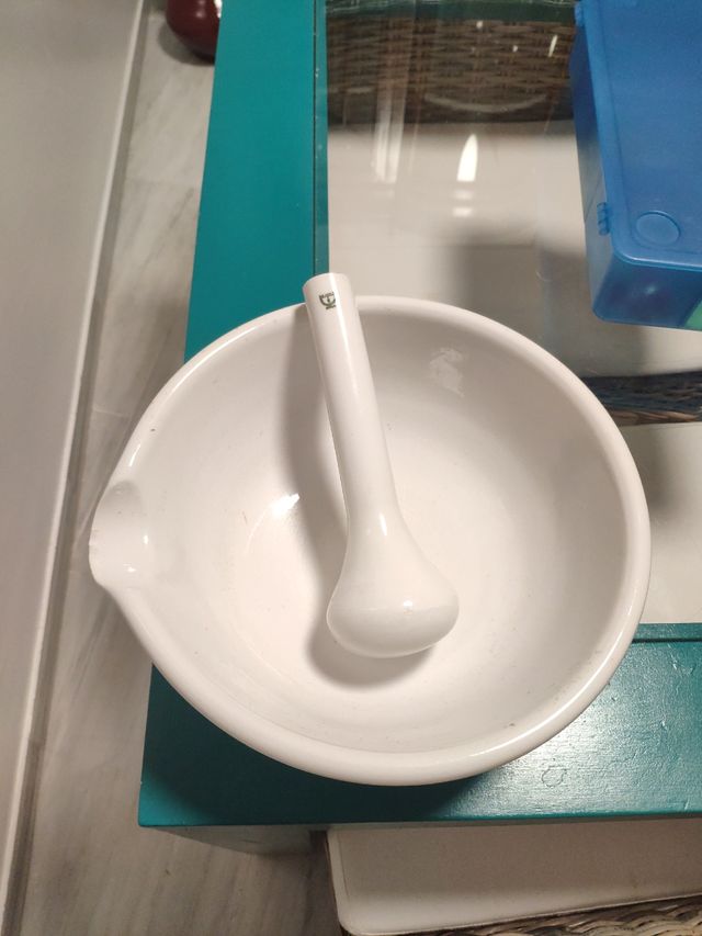 lebrillo de farmacia