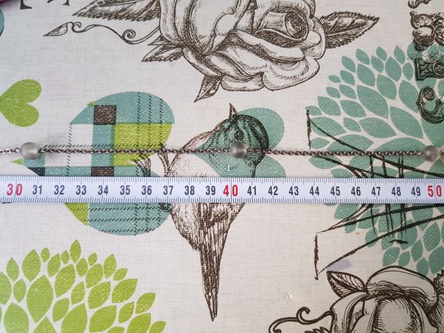 Antiguo collar largo plata,artesano,unico,nuevo.