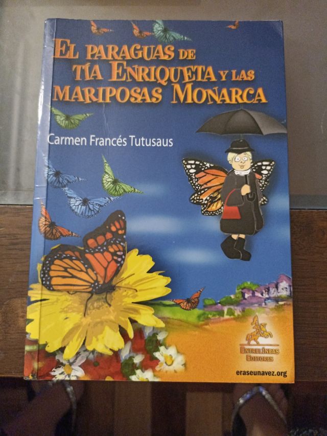 El paraguas de tía Enriqueta y las mariposas Monar