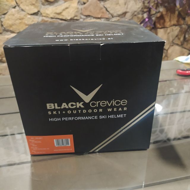 Casco Ski BLACK CREVICE