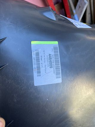 Pase de rueda delantero izquierdo renault megane 2