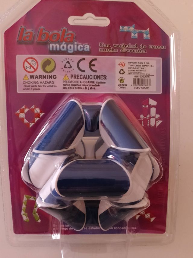 Juego de Serpiente mágica azul y blanco, nuevo