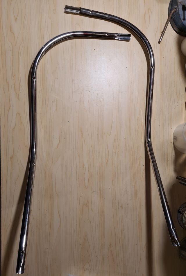 Bordoscudo Vespa GS 160 150 cromato