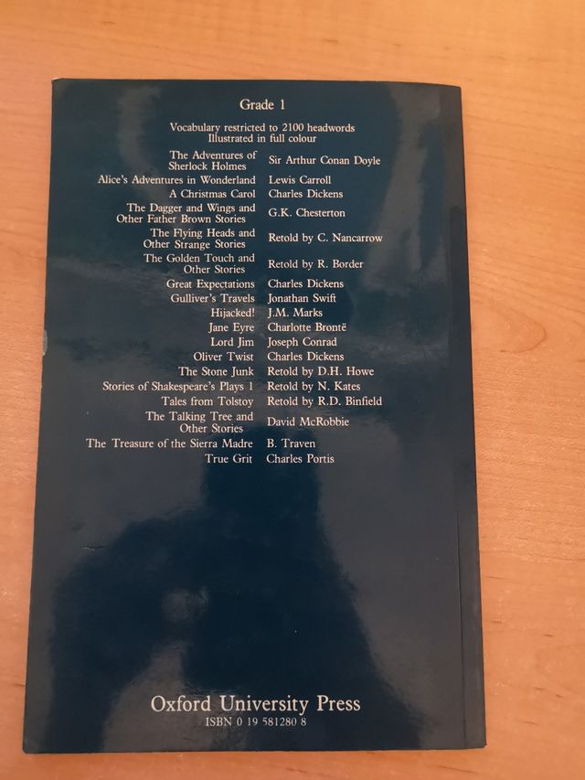 Libro de inglés "The adventure of Sherlock Holmes"