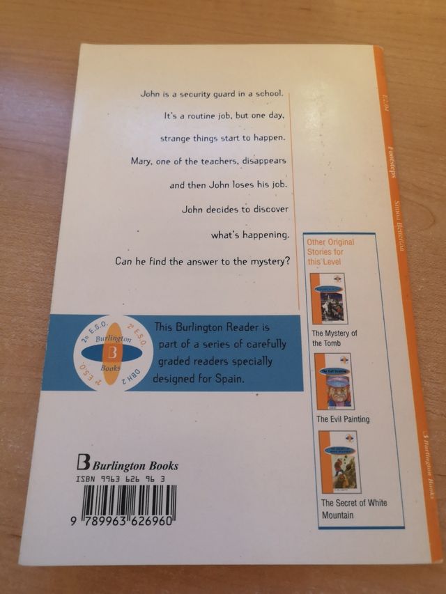 Libro de inglés "Footsteps"