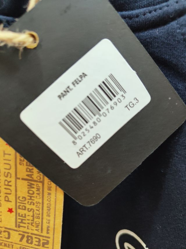 pantaloni di tuta blu