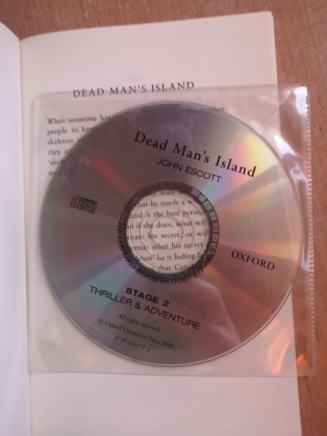Libro de inglés "Dead man's island"
