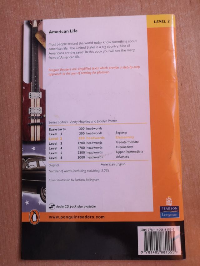 Libro de inglés "American life"