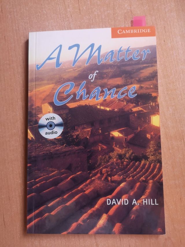 Libro de inglés " A matter of chance"