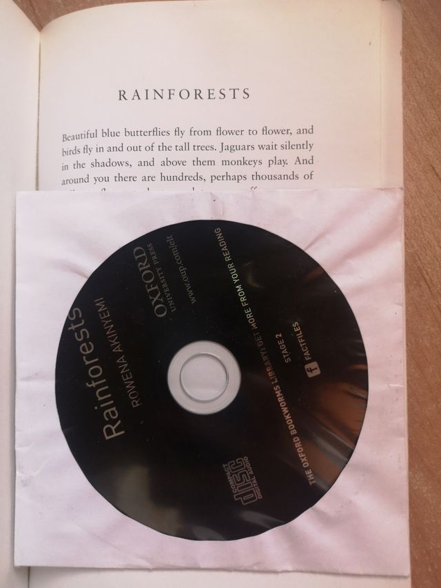 Libro de inglés "Rainforest"