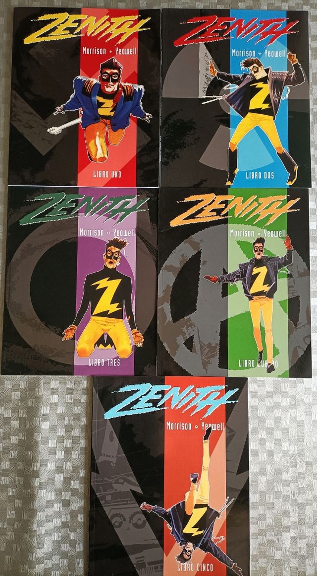 Zenith - Grant Morrison y Steve Yeowell - COMPLETO