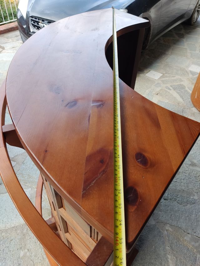 Bancone Bar angolare Vintage con Sgabello